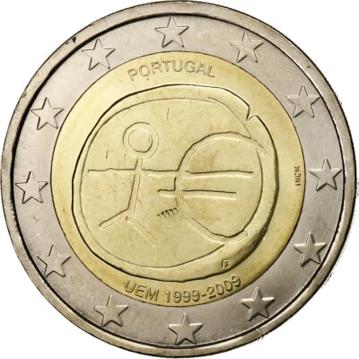Portugal, 2 Euro, 2009, Lisbonne, Bimétallique, SPL+, KM:785 - Photo 1/2
