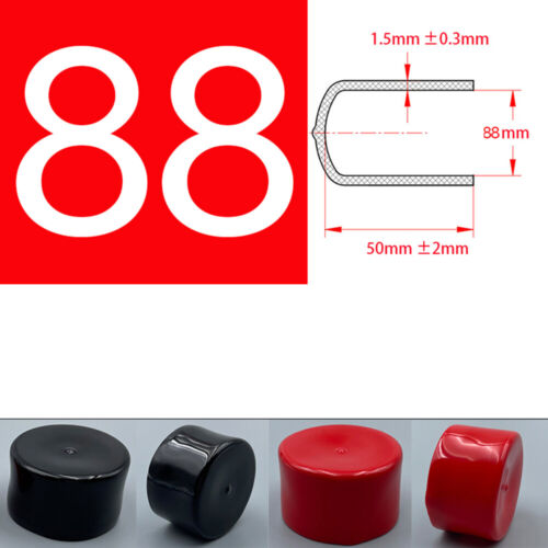 PVC Vinyl Gummi Endkappe Gewinde Abdeckung Schutzkappen Verstopfen Φ1.3mm-Φ114mm - Bild 109 von 122