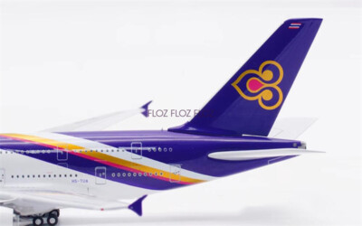 タイ国際航空 A380 HS-TUD 1/400 JC Wings 1:400 Thai Airways Airbus A380 Diecast Aircraft