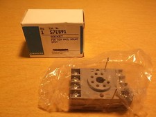 NEW Siemens DPDT S7E891 Socket for DIN Rail Mount *FREE SHIPPING*