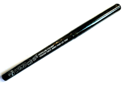 W7 WIND ME UP! propelling eyeliner pencil Blackest Black - Afbeelding 1 van 1