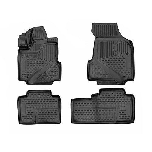 Floor Mats Liner For Honda Ridgeline 20062014 All Weather Molded 3D