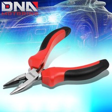 4-3/4" INTERLOCKING SPRING NEEDLE NOSE PLIERS WIRE GAUGE CABLE CUTTER HAND TOOL