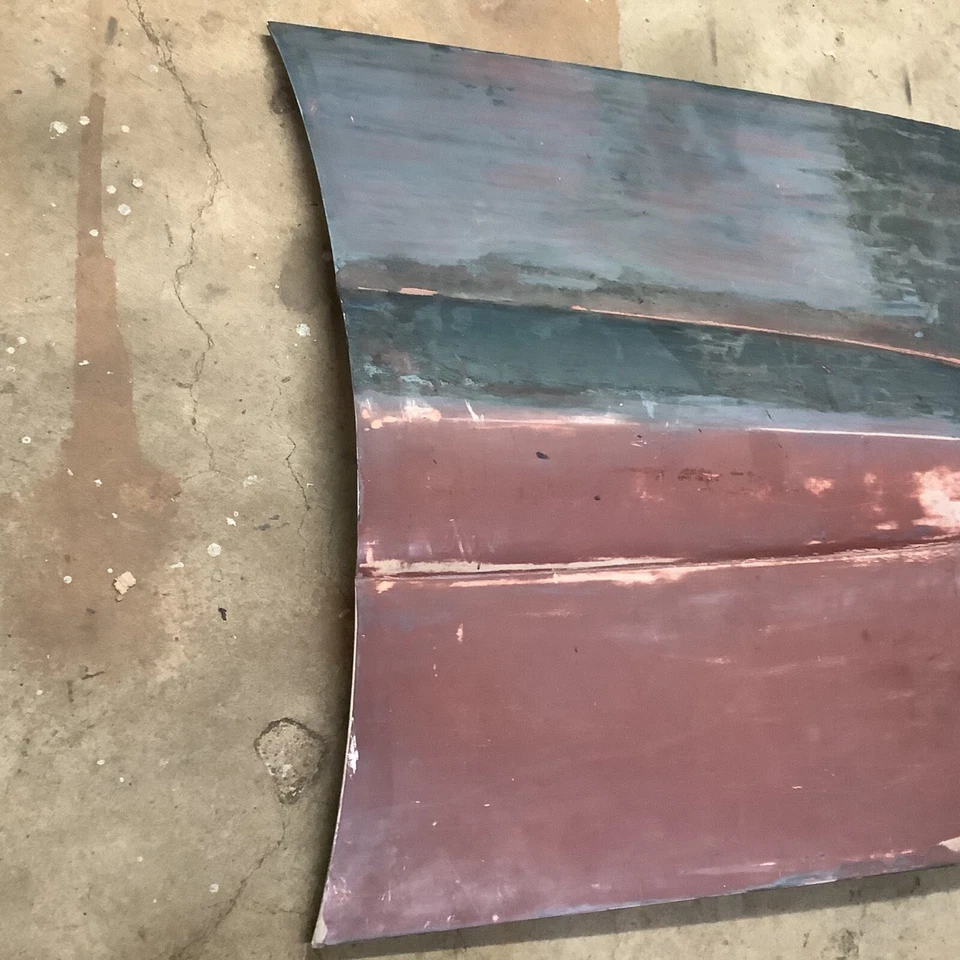 Corvette 1965 1966 1967 bloque pequeño capó de fibra de vidrio OEM núcleo para restauración Foto 4 de 4