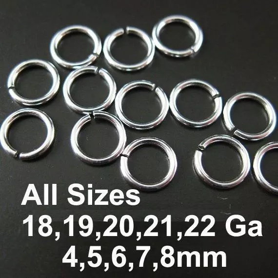 Sterling Silver Jump Rings Wholesale