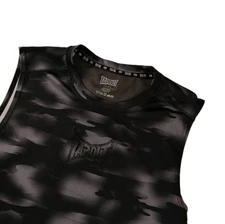 TAPOUT Sleeveless Tank Mens Size Medium Y2K Fight Black Camo