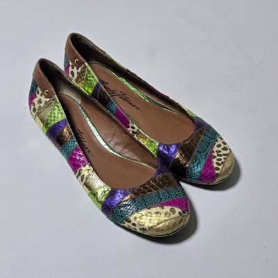 Womens Beverly Feldman Multicolor Casual Dress Closed Toe Shoes Size 10