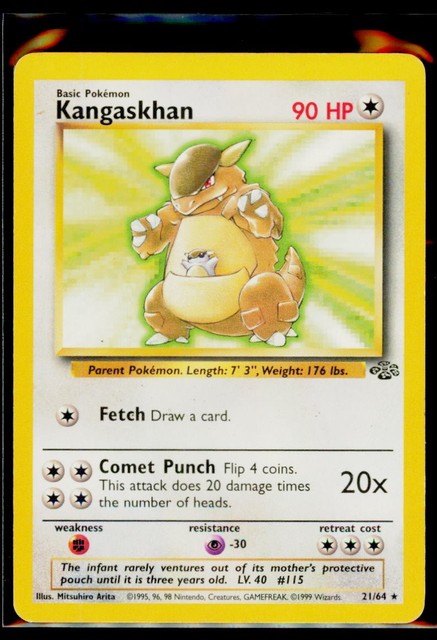 Kangaskhan #21 (Jungle (1999))