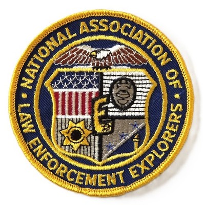 National Association of Law Enforcement Explorers (1969-79) Pocket Patch  BSA