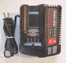 Craftsman CMCB102 Type 1 12-20V Max Lithium-Ion Battery Charger 12V 24V