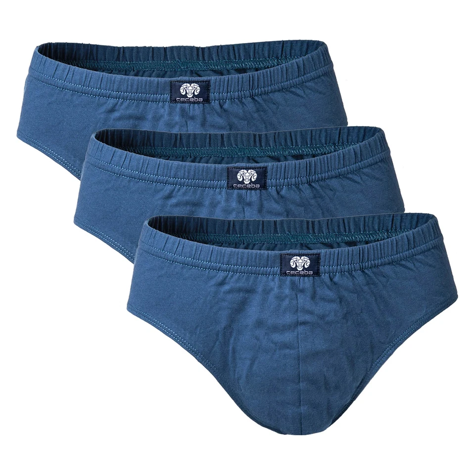 CECEBA Herren Slips, 3er Pack - Sport Slip, Basic, Baumwolle, M-8XL, einfarbi... - Bild 2 von 3