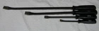 SNAP-ON 4PC BLACK HARD HANDLE PRYBAR SET 8"SPB8, 12" SPB12, 18" SPB18, 24" SPB24