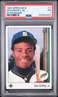 153962820 Ken Griffey Jr 1989 Upper Deck #1 Rookie RC PSA 1