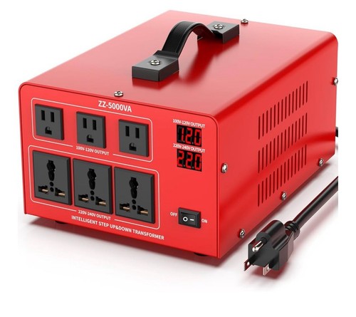 5000 Watt Spannungswandler Transformator Heavy Duty Step Up/Down Power 220V 110V - Bild 1 von 9