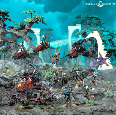 o638 73-581 ハーレクイン コンバットパトロール Harlequins Combat Patrol Warhammer 40k Aeldari Eldar | eBay