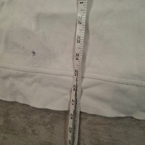 Carhartt Sweatshirt Mens Large White American Script Sweat Crewneck WIP Casual - Picture 13 of 14