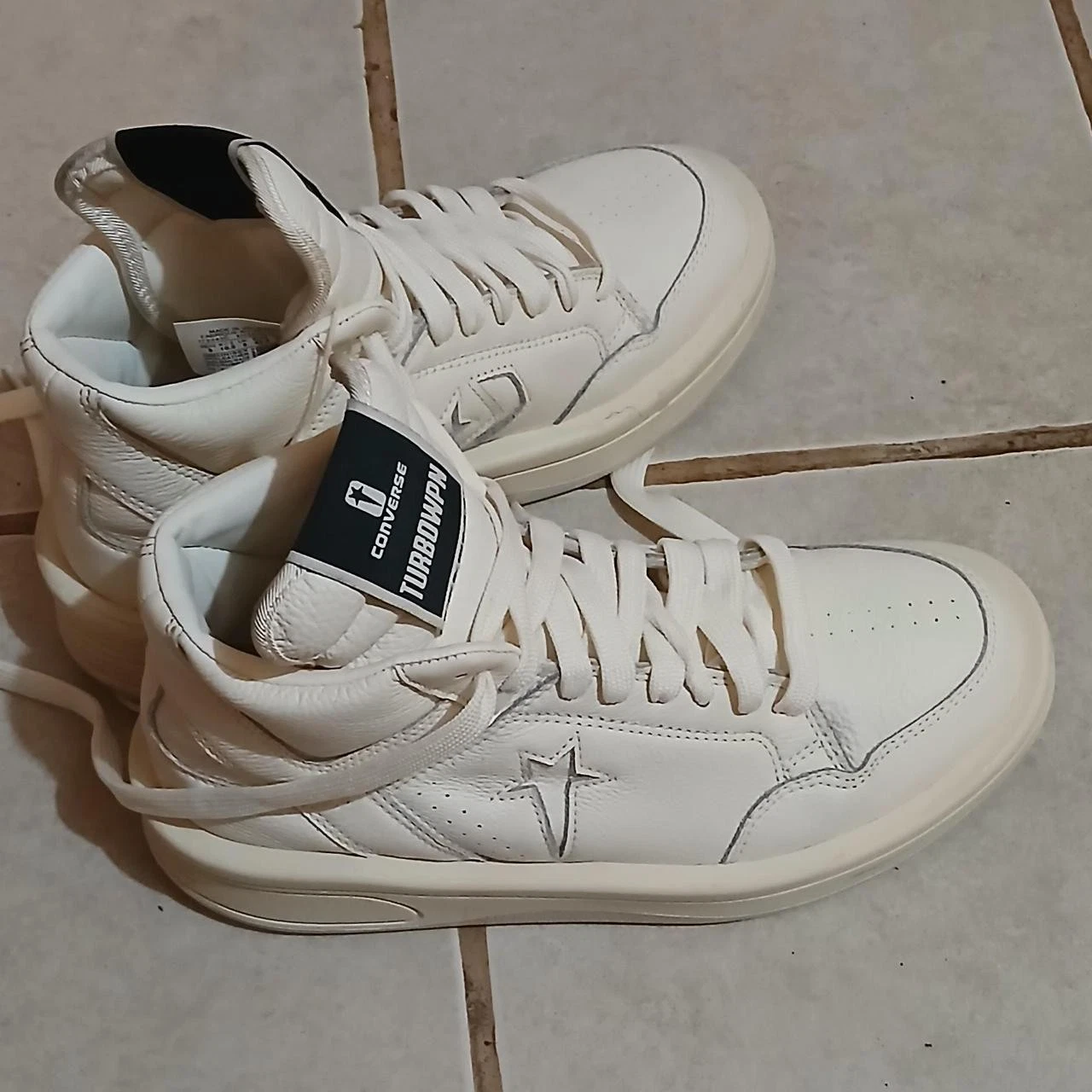 RICK OWENS DRKSHDW Converse x DRKSHDW TURBOWPN (Rick Owens) leggermente indossate 9 uomo