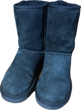 Ugg Classic Short Womens Boot Black Size 8