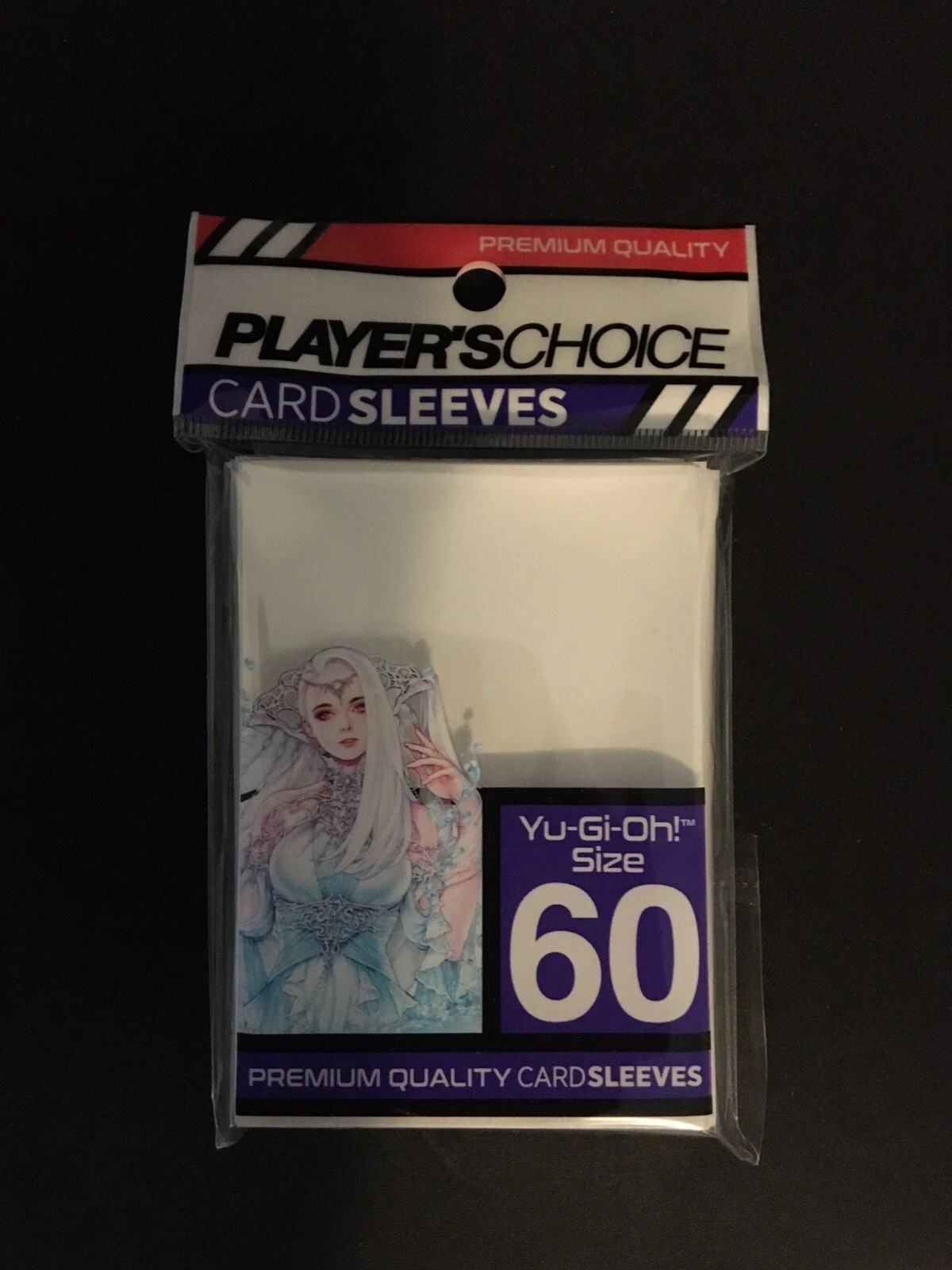 's Choice 60 Card Sleeves - White - Factory Sea + Extra Bonus