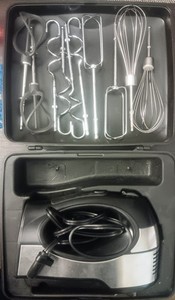 Hamilton Beach, Type M40, Model: 62649 Stainless Steel 6 Speed Hand Mixer