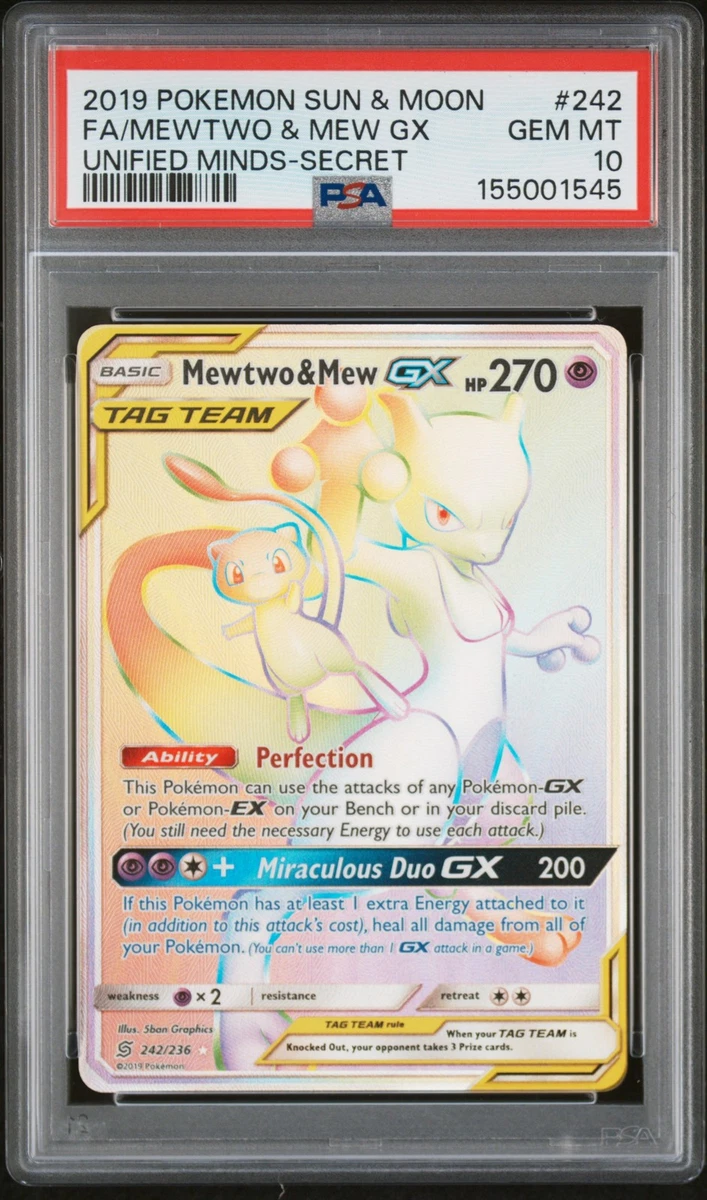 Mewtwo & Mew GX Pokémon TCG Cards for sale | eBay