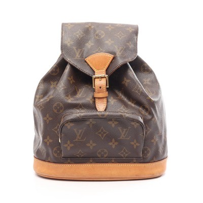 Louis Vuitton MM Backpack Brown PVC #RCB12400