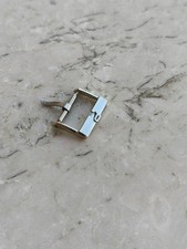 PIAGET VINTAGE STEEL WATCH STRAP BUCKLE FIBBIA OROLOGIO ACCIAIO UHREN 16mm 