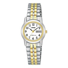 Image of Lorus Ladies Two Tone Bracelet Watch RXU11AX9