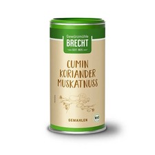(58,41 EUR/kg) Brecht Bio Cumin Koriander Muskatnuss 220g Dose