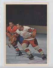 1963-64 Toronto Star Hockey Stars in Action Gilles Tremblay Bill Gadsby HOF z9k