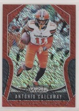 2019 Panini Prizm Red Shimmer Prizm /15 Antonio Callaway #84 ow1