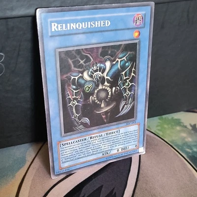 Konami Yu-Gi-Oh! Relinquished SDP-001 Rituel Anglais ATK 0 DEF 0 - Photo 1/4
