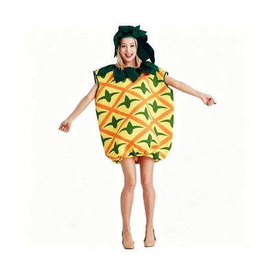 Pineapple Kostüm weich Ananas-Verkleidungsanzug warm für Cosplay,