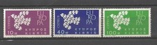 Europa 1961 Chypre Yvert n° 189 à 191 neuf ** MNH