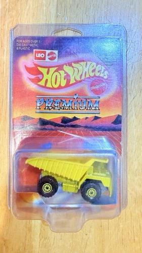 Vintage Hot Wheels Leo India Premium Dump Truck RARE SEALED