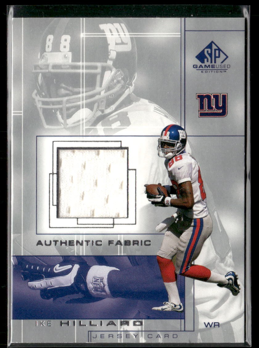 2001 SP Game Used Edition #IH Ike Hilliard Authentic Fabric