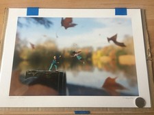 SLINKACHU SIGNED LIMITED EDITION PRINT LIKE SHEPHERD FAIRY DOLK BANKSY EELUS