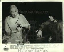 1979 Press Photo Agnes de Mille & Sylvia Fine Kaye in "Musical Comedy Tonight"