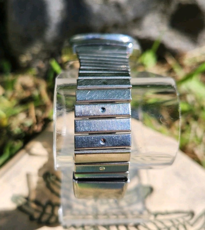 Vtg Seiko SQ Quartz 4004 4633-8039 Day/Date RARE Blue Dial 36mm Men's Watch!!! image 7