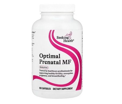 Seeking Health, Optimal Prenatal MF, 180 Capsules