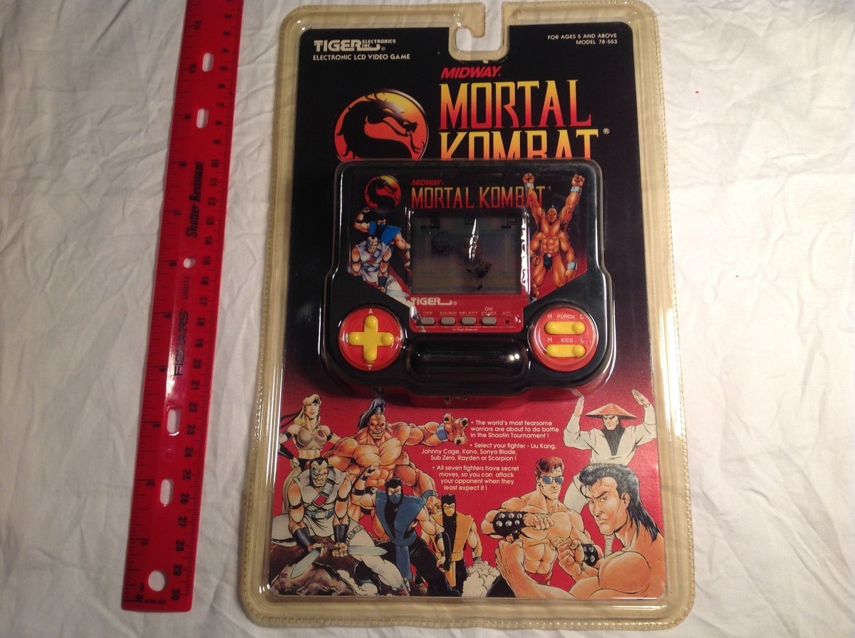 NEW 1993 Tiger Electronic Grand Midway Mortal Kombat LCD Handheld
