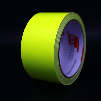 10m Zierstreifen 50mm Neon Gelb Auto Motorrad Dekorstreifen Seitenstreifen Folie