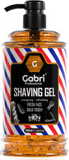 Gabri Shaving Gel 1000Ml, Transparent, No Foam, Moisturizing Ultra Sensitive Sha 16.96 per litre