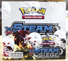 Pokemon XY STEAM SIEGE Booster Box *Factory Sealed* NEW