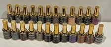Lot of 24 DND DC Gel Polish Bottles - Mixed Colors - Salon Size 0.6oz - NEW