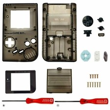 Replacement Housing for Original Nintendo GB Game Boy Shell DMG-01 Clear Black