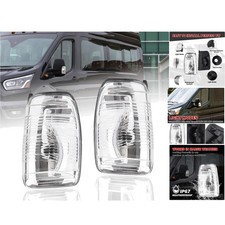 Side Mirror Indicator Light Fit For Ford Transit 150 250 350 350HD 2015 2016 201
