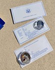 UNITED STATES LIBERTY COINS ~ DOLLAR & HALF DOLLAR ~ 1886-1986 ~ W/BOX & PAPERS! — photo 8