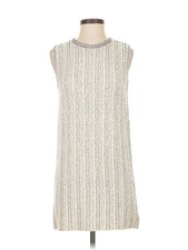 Theory Women Ivory Casual Dress P