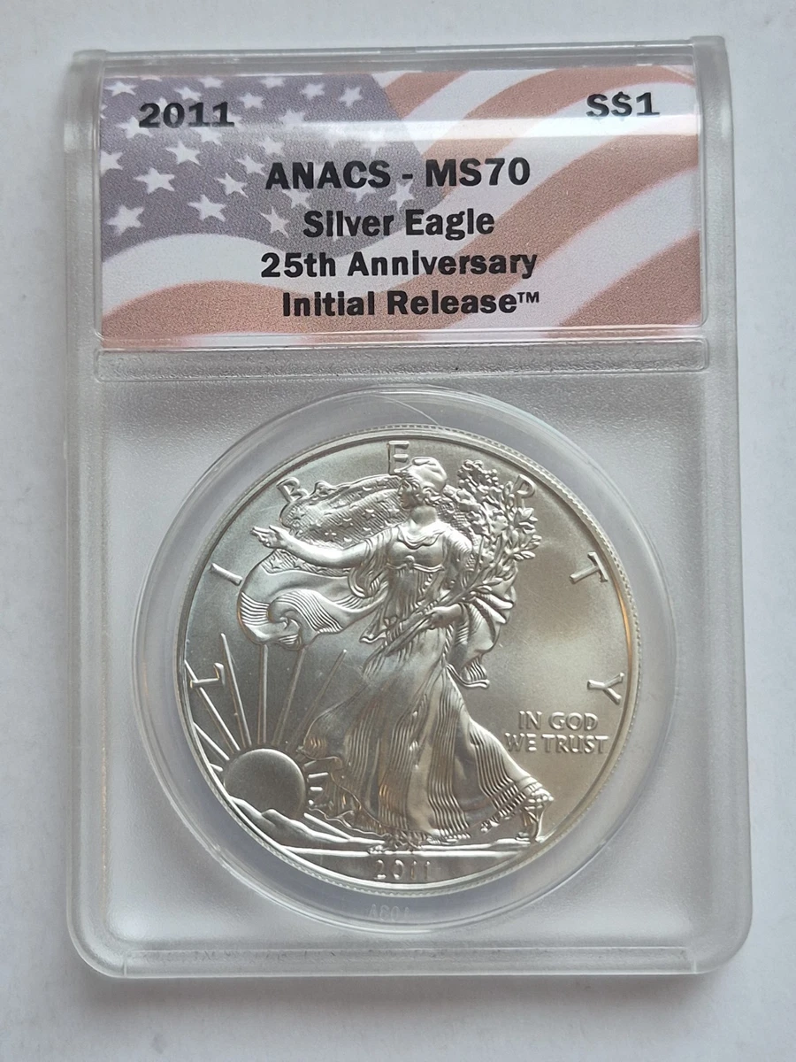 American Eagle MS 70 Graded 2011 Silver Bullion Coins for sale | eBay
